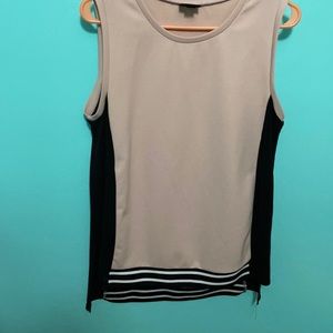 Worthington blush colored sleeveless top
